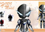 design cute custom twitch chibi emotes, panels or banner